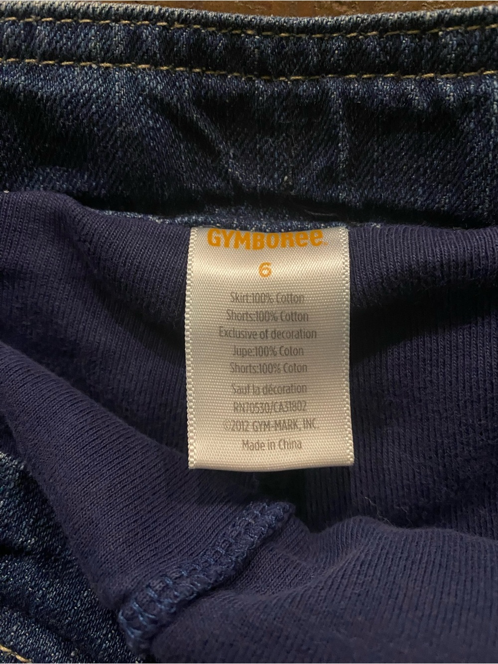 Girls Denim Skirt Duo, Size 6 - Picture 5 of 8